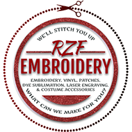 RZF Embroidery Logo